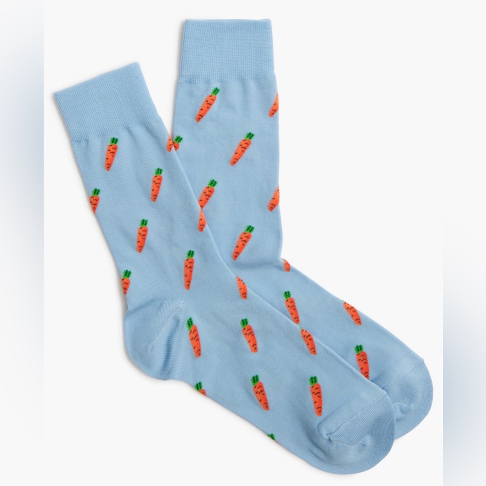 J. Crew Men’s Carrot socks - CH622 - NWT - One Size